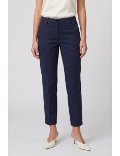 Fresh Flower pantalone capri in cotone stretch FD701 [4116a4e4]