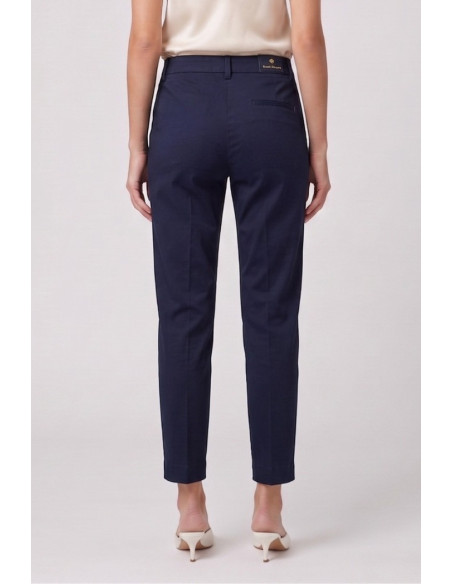 Fresh Flower pantalone capri in cotone stretch FD701 [9830e7e9]