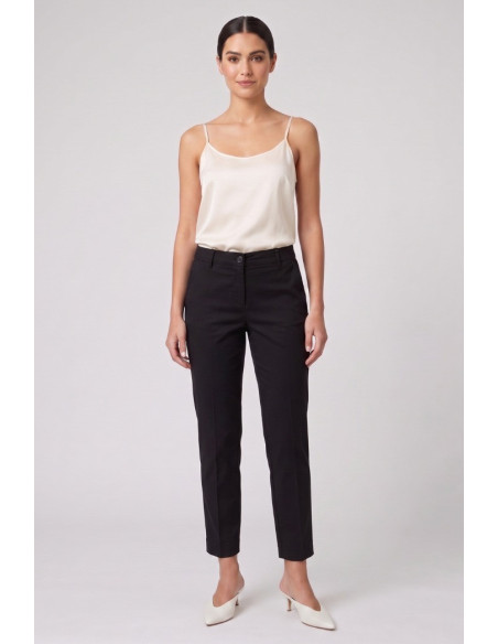Fresh Flower pantalone capri in cotone stretch FD701 [9f312467]