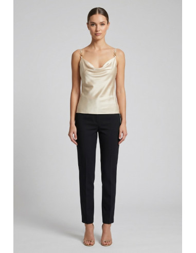 Fly Girl top con bretelle sottili 2984/02 [b0de04b4]
