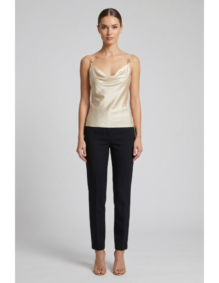Fly Girl top con bretelle sottili 2984/02 [b0de04b4]