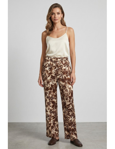 Fly Girl pantalone ampio in viscosa 31271/02 [bad53555]