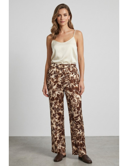Fly Girl pantalone ampio in viscosa 31271/02 [bad53555]