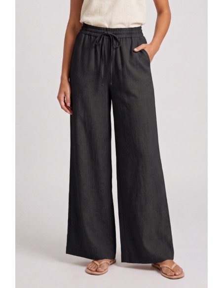 Fly Girl pantalone con laccio in misto viscosa 30164/20 [3ed62a4c]