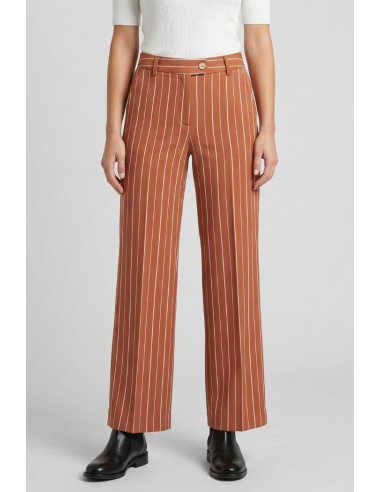 Fly Girl pantalone a righe in tessuto elasticizzato 31175/02 [d6834009]