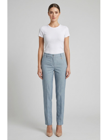 Fly Girl pantalone in misto viscosa 30023/78 [39d87ed7]