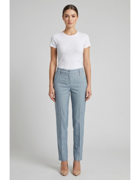 Fly Girl pantalone in misto viscosa 30023/78 [39d87ed7]