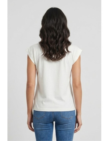 Fly Girl t-shirt giromanica in cotone stretch 11694/04 [54b2eae7]