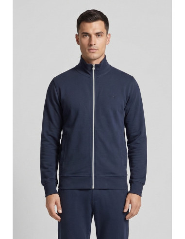 Guy felpa full zip con logo ricamato Mondial494n-30f M49908 [30996d84]