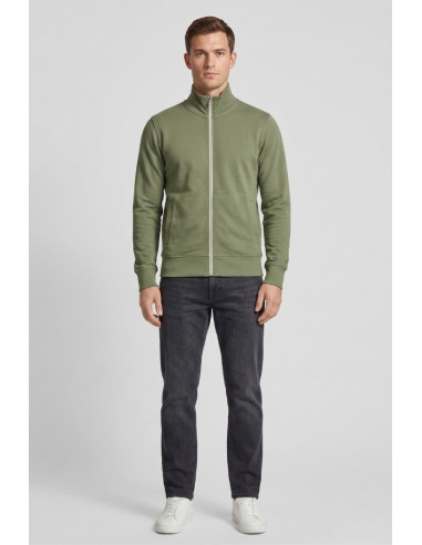 Guy felpa full zip con logo ricamato Mondial494n-30f M49908 [a4da3d6e]