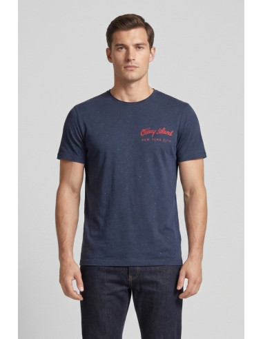 Guy t-shirt in jersey di cotone con orli vivi Cabrio119-sb M49890 [a9e642e6]
