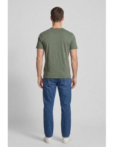 Guy t-shirt in jersey di cotone con orli vivi Cabrio119-sb M49890 [dea6fe1c]