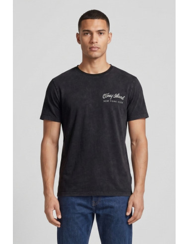 Guy t-shirt in jersey di cotone con orli vivi Cabrio119-sb M49890 [19fa406c]