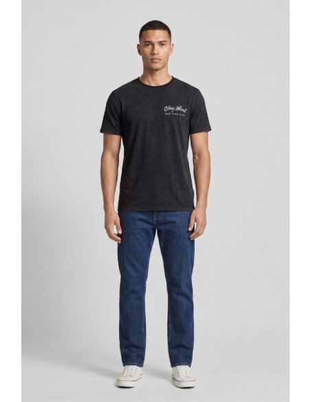 Guy t-shirt in jersey di cotone con orli vivi Cabrio119-sb M49890 [77c1c265]