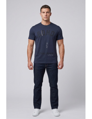 Guy t-shirt in jersey di cotone con stampa Cabrio110-jr M49877 [bfd0e8f4]