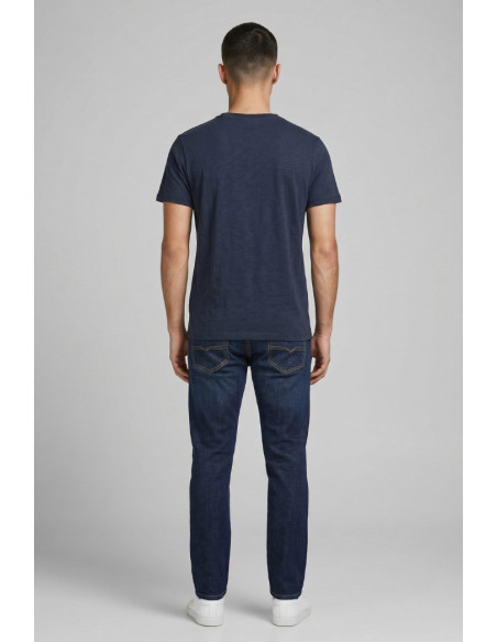 Guy t-shirt in jersey di cotone con taschino Cabrio109-jr M49876 [80da51dd]