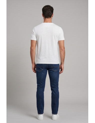 Guy t-shirt in jersey di cotone con orli vivi Cabrio120-sb M49891 [73e6339a]