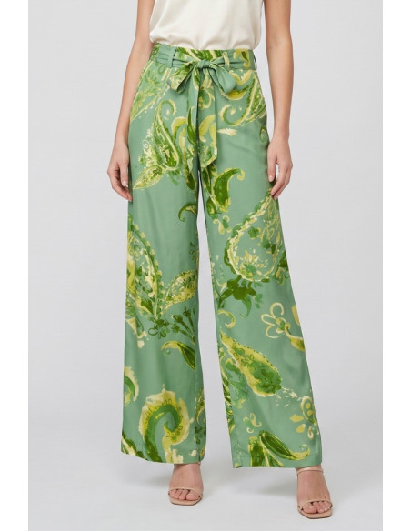 Fly Girl pantalone a fantasia in viscosa 31322/02 [475fd79c]
