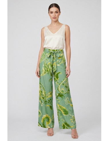 Fly Girl pantalone a fantasia in viscosa 31322/02 [29645595]