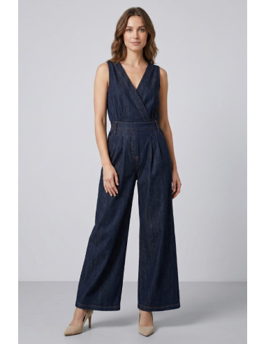 Fly Girl tuta in denim di cotone 91468/01 [1543fad2]