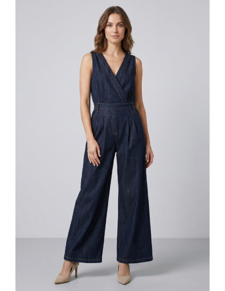 Fly Girl tuta in denim di cotone 91468/01 [1543fad2]