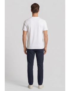 Guy t-shirt in jersey di cotone con logo ricamato Cabrio754rn-jet2 M49864 [e7551d73] 2