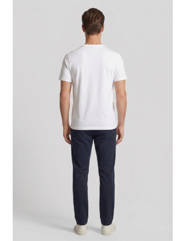Guy t-shirt in jersey di cotone con logo ricamato Cabrio754rn-jet2 M49864 [3e735e7e]
