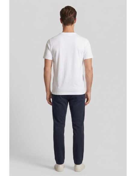 Guy t-shirt in jersey di cotone con logo ricamato Cabrio754rn-jet2 M49864 [3e735e7e]