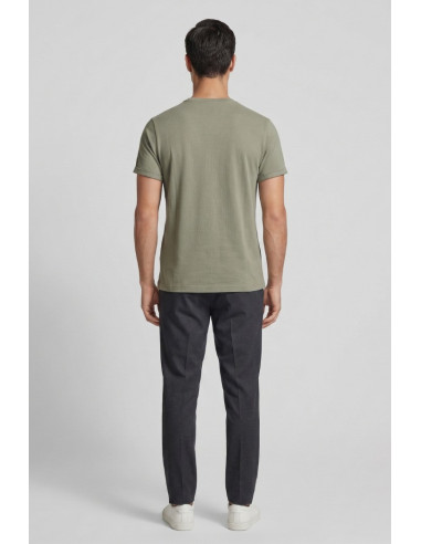 Guy t-shirt in jersey di cotone con logo ricamato Cabrio754rn-jet2 M49864 [5f15369b]
