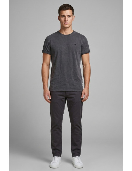 Guy t-shirt in jersey di cotone con logo ricamato Cabrio754rn-jet2 M49864 [a26c27f6]