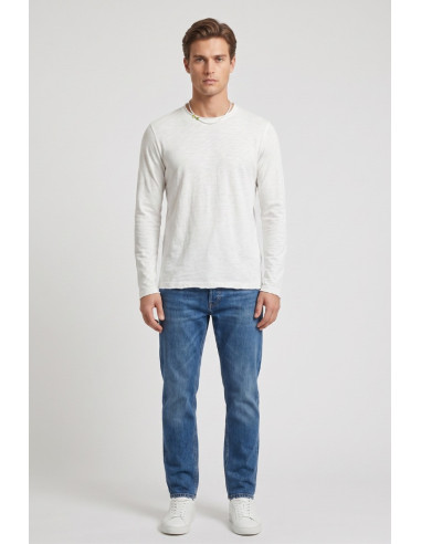 Guy t-shirt manica lunga con orli vivi Mondial467-jsb3 M49907 [bcf6da85]