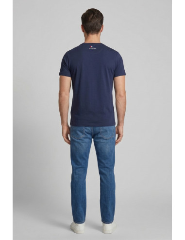US Polo ASSN t-shirt in cotone con logo ricamato Luca US43154001 [3e9f82f3]