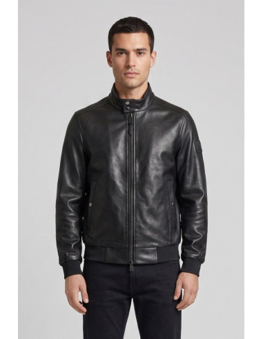Refrigue giubbino bomber in ecopelle Morg R57042M261 [c30a16af]