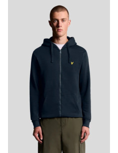 Lyle & Scott felpa a zip con cappuccio in cotone ML420VOG [6ab802c6]