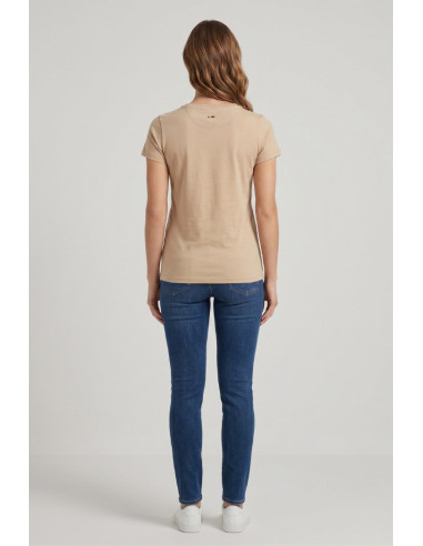 US Polo ASSN t-shirt in cotone con logo ricamato Lucy US43354020 [e97547bd]