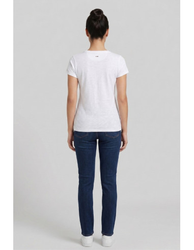 US Polo ASSN t-shirt in cotone con logo ricamato Lucy US43354020 [cda3e0b4]