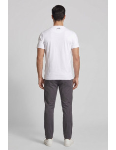 US Polo ASSN t-shirt in cotone con logo ricamato Luca US43154001 [7ca77bf8] 2