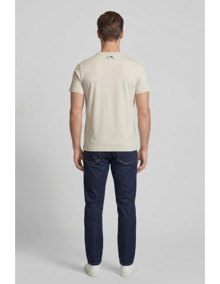 US Polo ASSN t-shirt in cotone con logo ricamato Luca US43154001 [90fb7854]