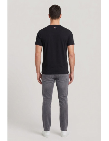 US Polo ASSN t-shirt in cotone con logo ricamato Luca US43154001 [8e838079]