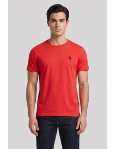 US Polo ASSN t-shirt in cotone con logo ricamato Luca US43154001 [cd61bc0b]