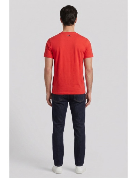 US Polo ASSN t-shirt in cotone con logo ricamato Luca US43154001 [1447ff06]