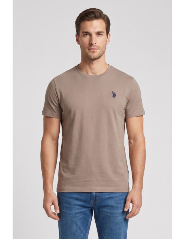 US Polo ASSN t-shirt in cotone con logo ricamato Luca US43154001 [110553cb]
