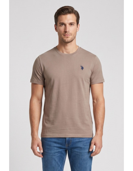 US Polo ASSN t-shirt in cotone con logo ricamato Luca US43154001 [110553cb]