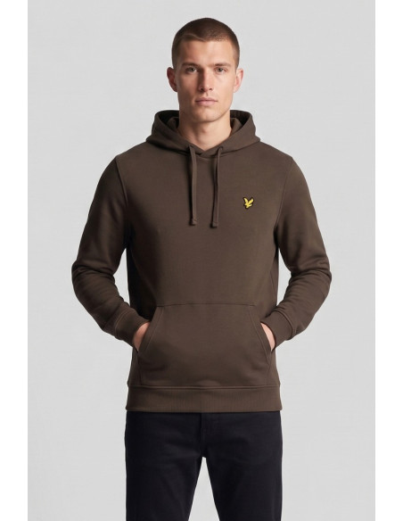 Lyle & Scott felpa cappuccio in cotone ML416VOGT [ff568712]