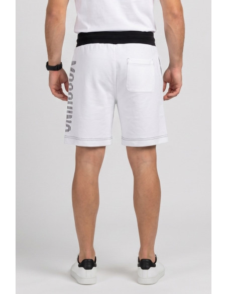 Moschino bermuda in felpa con logo laterale V3A6705-9423 [8ad19bbb]