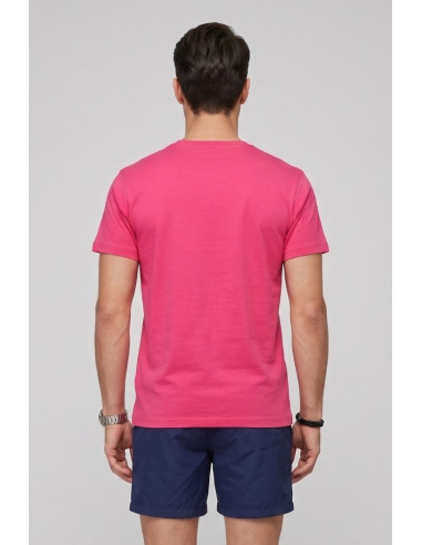 Moschino t-shirt in jersey di cotone con stampa logo V3A0701-9421 [78d32536]
