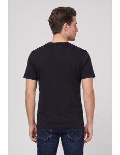 Moschino t-shirt in jersey di cotone con stampa logo V3A0701-9421 [1842097c] 2