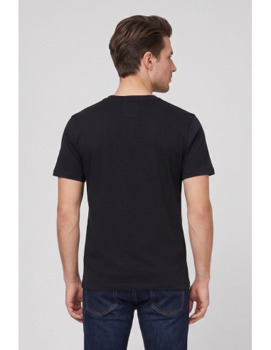 Moschino t-shirt in jersey di cotone con stampa logo V3A0701-9421 [c1644a71]