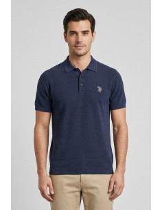US Polo ASSN polo in piquet di cotone Jared US43197017 [88fc0284]