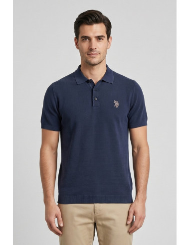 US Polo ASSN polo in piquet di cotone Jared US43197017 [88fc0284]